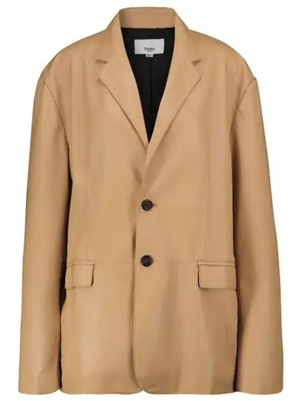 The Frankie Shop Olympia faux leather blazer
